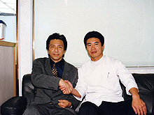 １９９７年、俳優、大石吾朗氏と